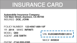 Proof-of-insurance Card